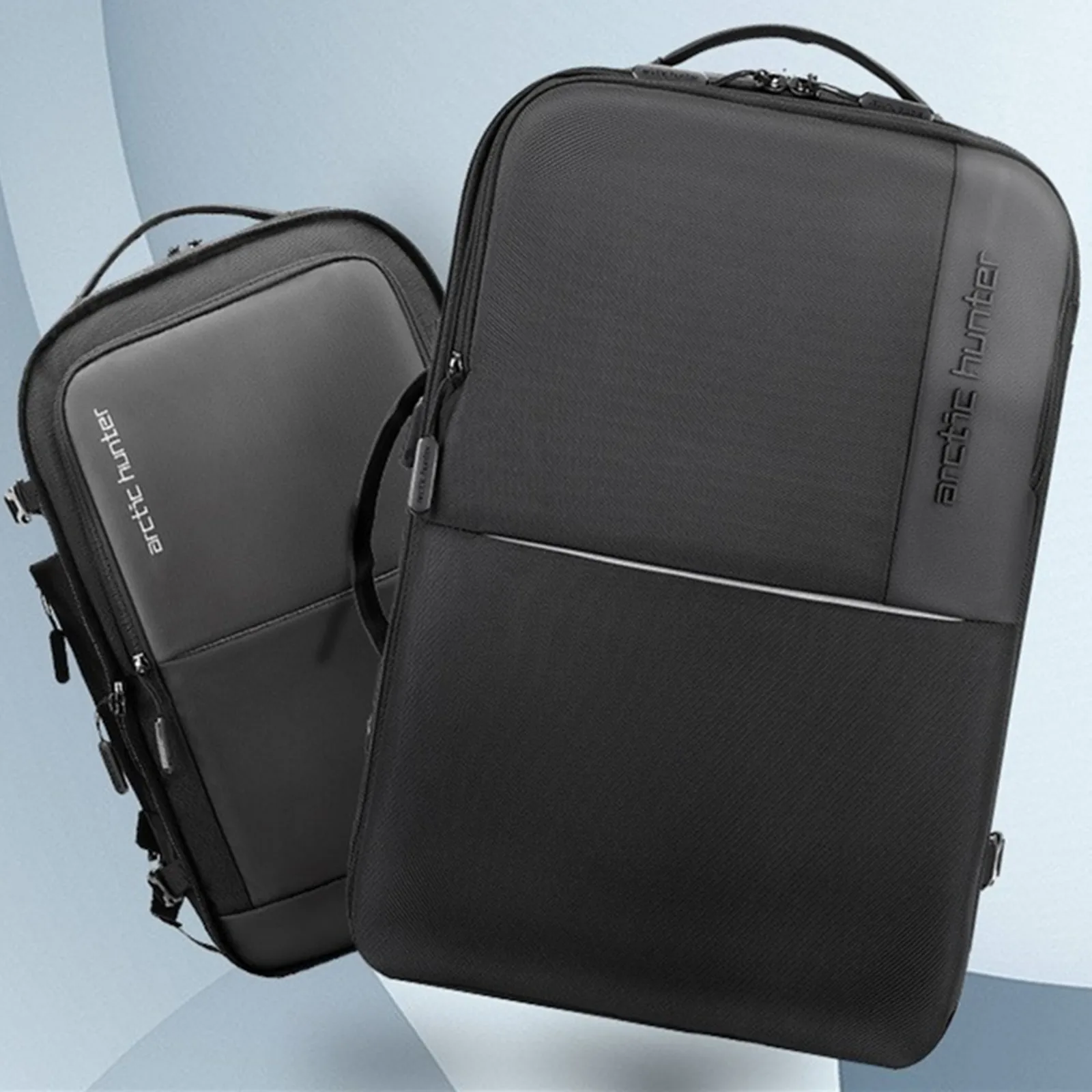 Detachable Separation Travel Backpack Business Laptop Computer Storage Bag Men Waterproof USB Handbag Large Capacity Casual Pack