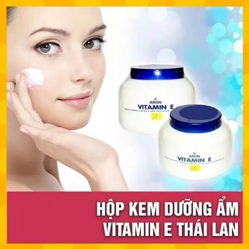 200g Thai Body Nourishing Cream Foot Care Vitamin E Body Lotion Deep Hydrating Cream That Can Be Used on The Face and Body