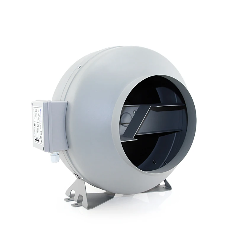 hon&gu an 200mm Low Noise Metal Circular Centrifugal Fan Allow Installation in Humid Environments