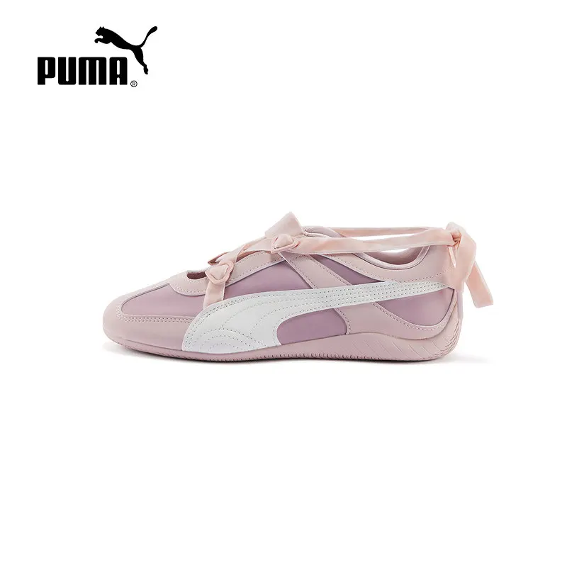 Puma Women Casual Shoes 408102-01 Vintage T Toe Bow Decoration Anti Slip Daily Fashion Sneakers