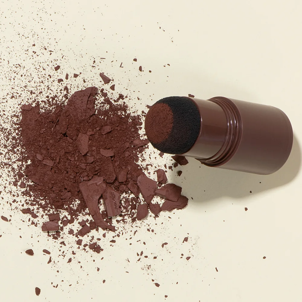 Kit penna per sopracciglia con timbro 3 in 1 Set di stencil per matita in polvere Riutilizzabile dall'aspetto naturale Impermeabile da indossare tutto il giorno per principianti Uso quotidiano