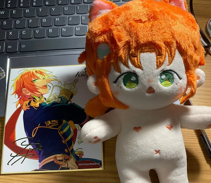 In Stock 20cm Tsukinaga Leo Doll Game Ensemble Stars あんさんぶるスターズ!  Plushie Figure Models Mascot Doll Naked Doll Fans Collect Toys