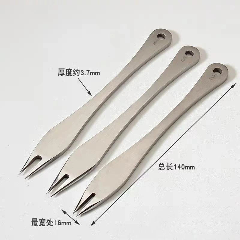 2mm/3mm/4mm Leather Products Marking Stainless Steel Fixed Distance Ruler DIY Leather Craft Goods Equal-width Spacing Gauge