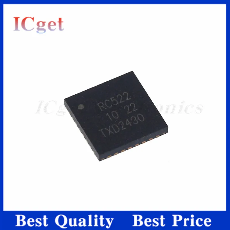 5Pcs MFRC522 RC522 QFN32 523 RFID Contactless Read/Write Chip Commonly Used in POS Machines