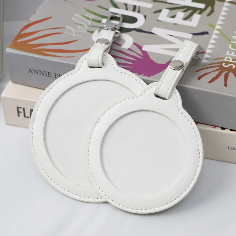 透明な丸い窓のバッジディスプレイバッグ,バッジプロテクター,防水オーナメント,ギフト