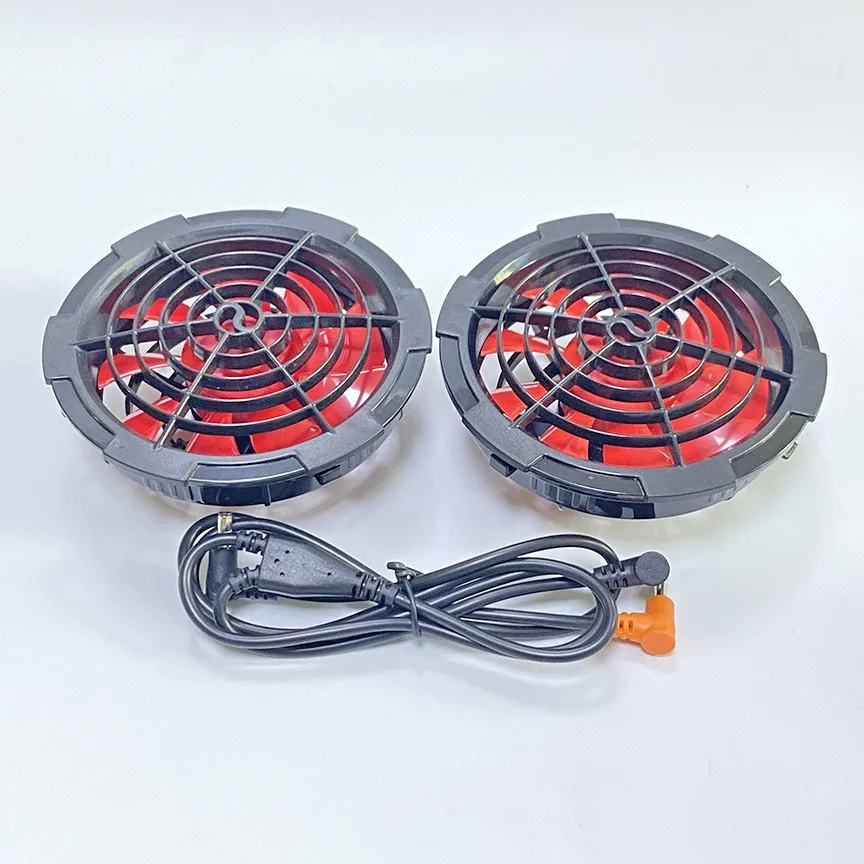 Heatstroke prevention, cooling, air conditioning, clothing specific fan accessories