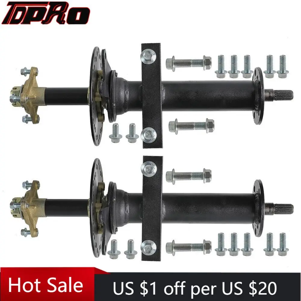 TDPRO 30“ 34” 40“ Differential Rear Axle Drive Shaft for Mini Bike GoKart Golf Cart ATV Quad Bicycle work with 5 6 7 8'' wheel