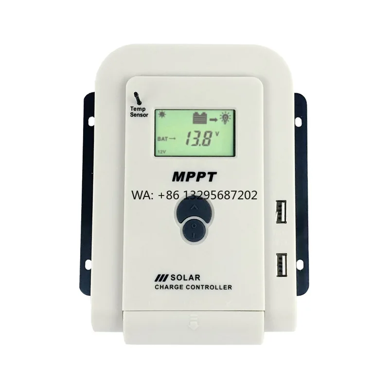 

Mppt Solar Charge Controller 12v/24v 10A 20A 30A 40A 50A Auto Smart Solar Regulator Off/on Grid System Mppt Solar Controller