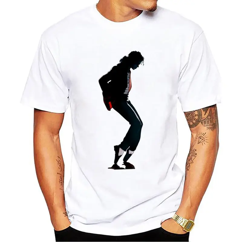 New Funny Cool T Shirt Michael Jackson Men's T-shirts Fashion King Of Pop Design Men Casual Rock Hip-Hop T-shirt