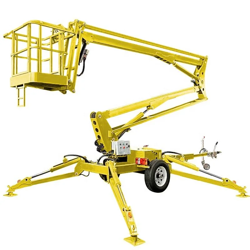 

18FT Boom Lift Tele Skop Cherry Picker Spider Boom Lift