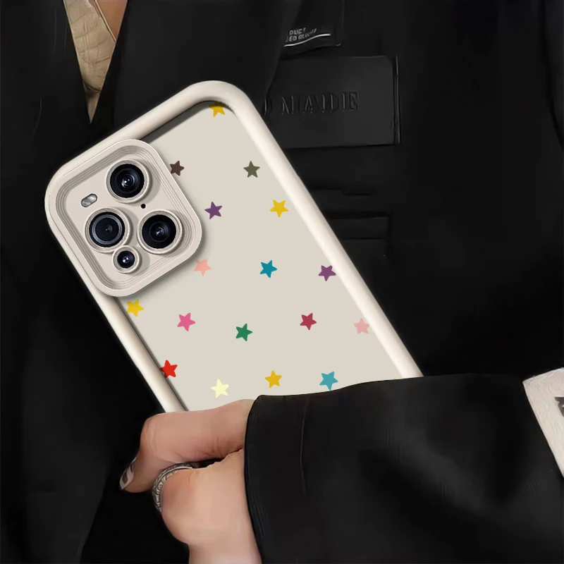 Pattern Stars Phone Case For Motorola Moto G100 G06 G56 E13 G05 G85 G14 G86 E40 E32 E14 Soft Silicone Matte Anti-Drop Hoesje view 3