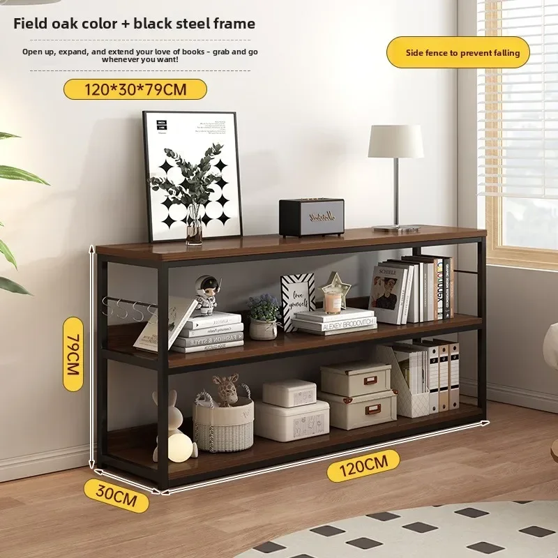 Simple bookshelf shelf floor-to-ceiling integrated wall office multi-layer storage rack cabinet bookcase shelf display rack