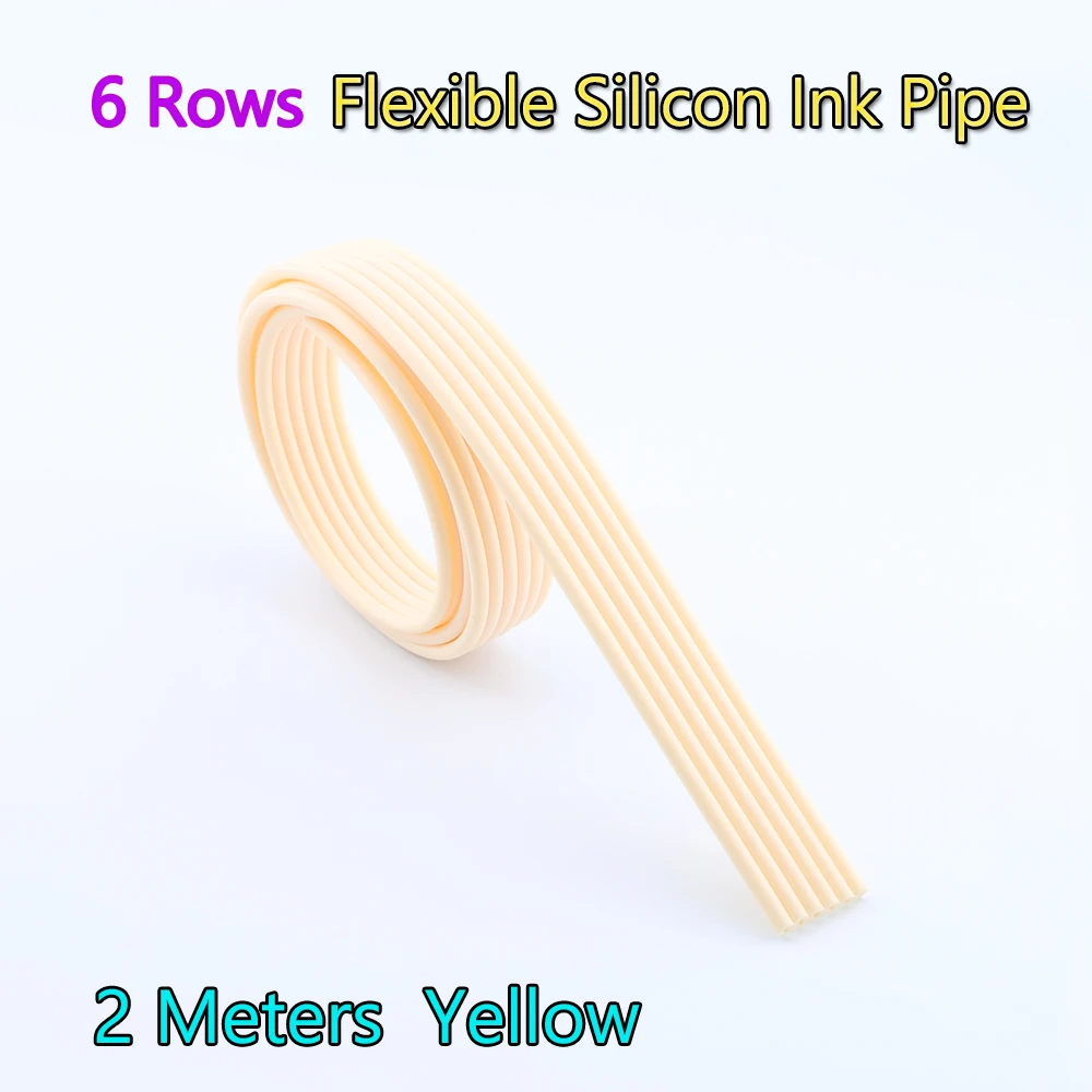 ثلاثة أنواع مرنة سيليكون الحبر أنبوب المقاومة للتآكل حبر الطابعة Hosing 4*2 مللي متر أنبوبة لينة ل DTF التسامي الصباغ UV الحبر #4