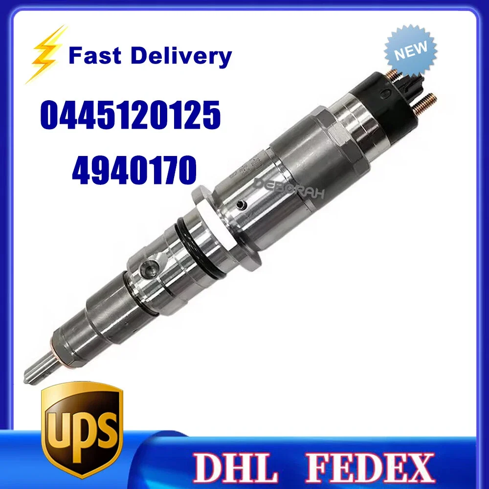 

0445120125 Diesel Fuel Injector For K/o-m/a-t/s-u for C/u-m/m-i/n-s 4940170