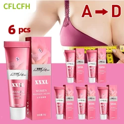 6Pcs Breast Enlargement Cream Breasts Growth Massage Oil Bust Enhancement Women Chest Enlarge Lift Firming Female Hormone Care