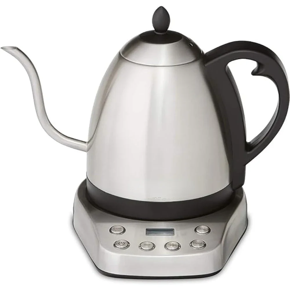 1 Liter Digital Variable Temperature Gooseneck Electric Kettle, Coffee Kettle Pour Over or Making Tea, Precise Control