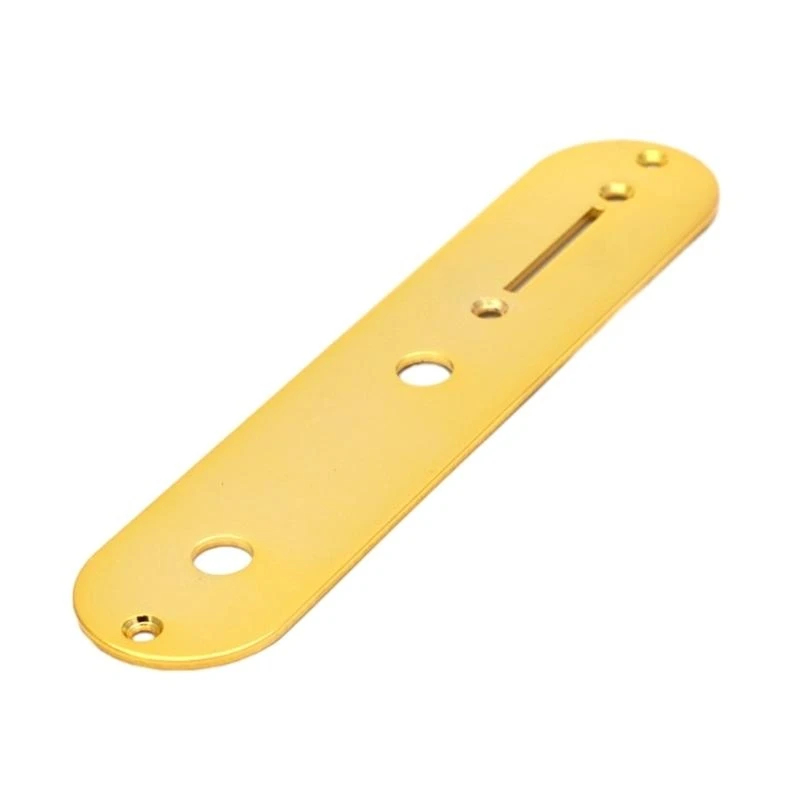 U2JB Guitar Control Plate Mounting Plate 34mm Width Control Plate with 2pcs Mounting Screws for Style Guitar