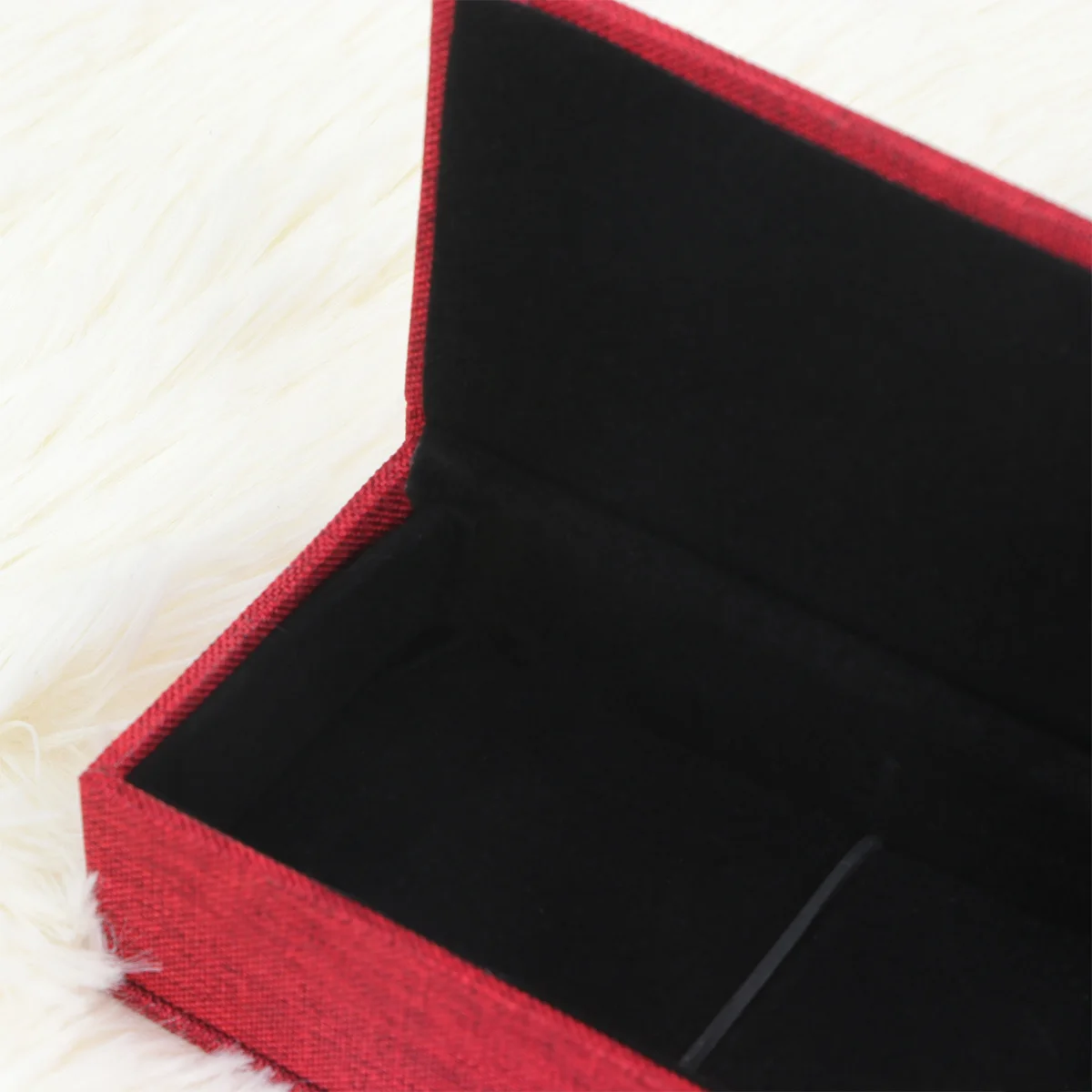 

1Set Linen Jewelry Storage Box Retro Package Ring Pendant Bracelet Necklace Display Case Linen Jewelry Box