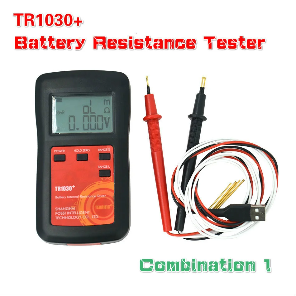 

TR1030 Lithium Battery Internal Resistance Tester YR1030 18650 Nickel Hydride Lead Acid Alkaline Battery Tester Combination 1