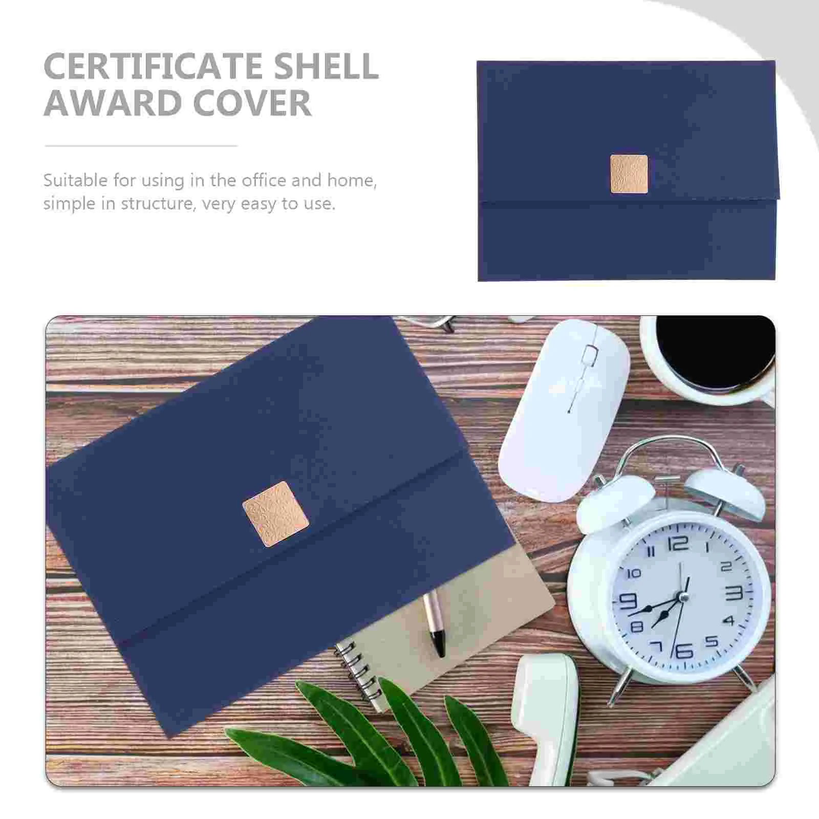 Money Envelopes Certificate Cover Paper Holder Graduation Diploma Protective Case Covers Blue Document