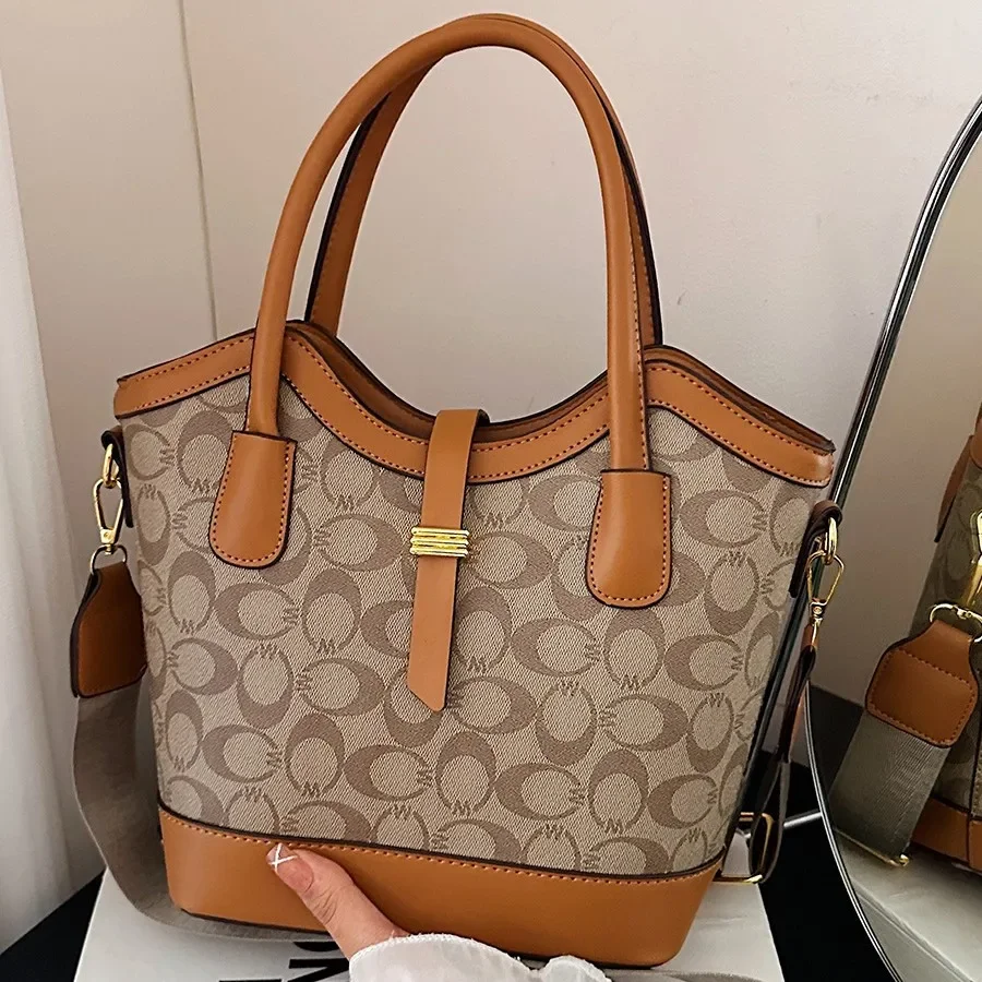 

2025 SS Spacious Tote Bag, Multi-Way Convertible Top Handle & Shoulder Purse for Women, Versatile Day to Night Carryall