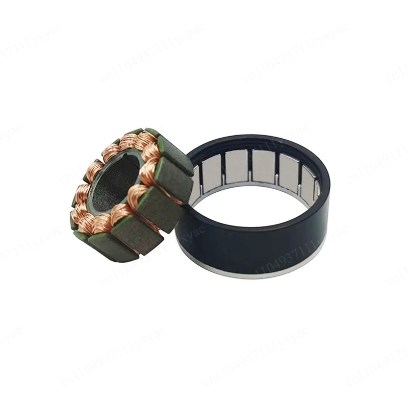 WK8110 large diameter ultra-thin outer rotor frameless torque motor, simulated joint drive module