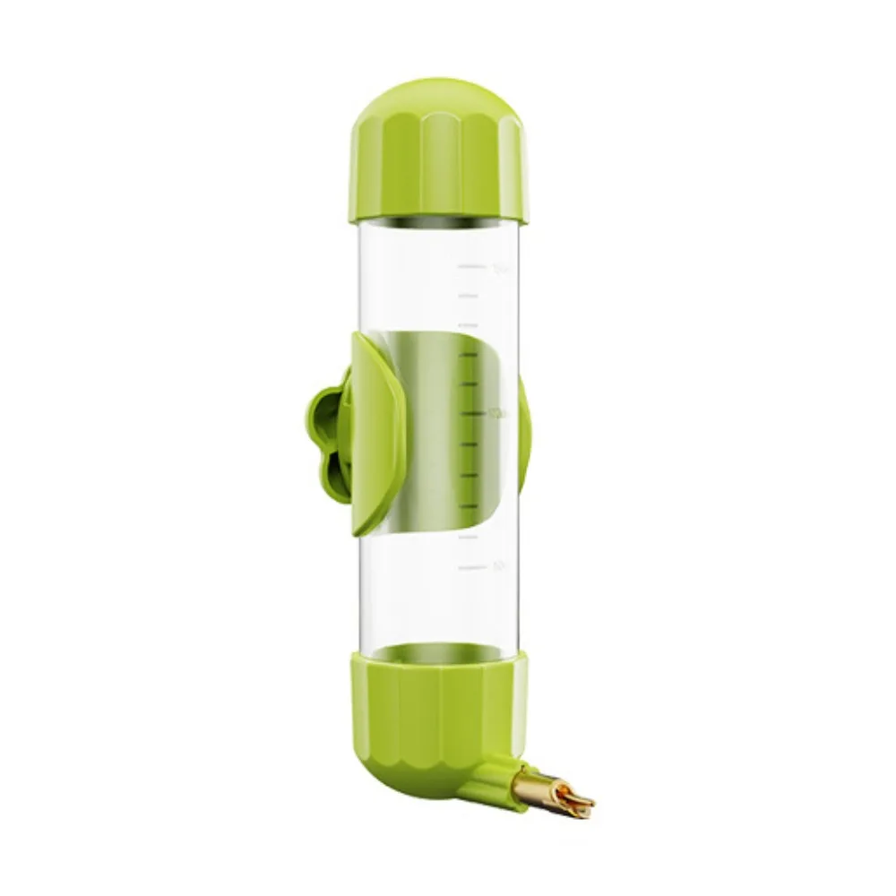 200ml Automatic Bird Water Feeder No Drip Leak Proof Parrot Drinking Fountain Wall Mount Transparent Automatic Drinking Bottle