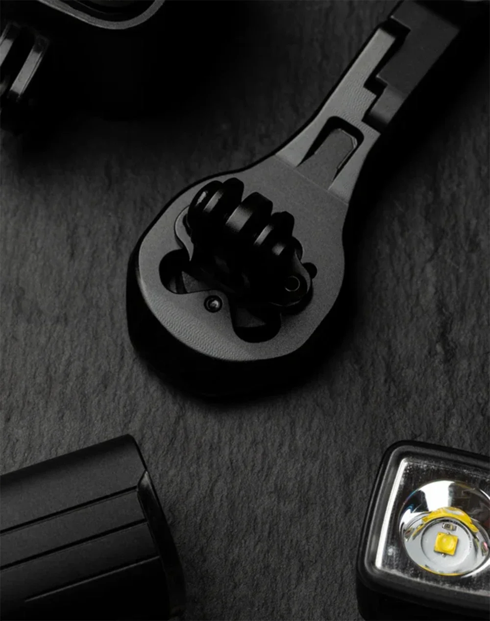 For ENVE SES AR Integrated Handlebar Gravel Cockpit Computer Mount Compatible with GPS/Garmin/Bryton/Wahoo Aluminum Alloy