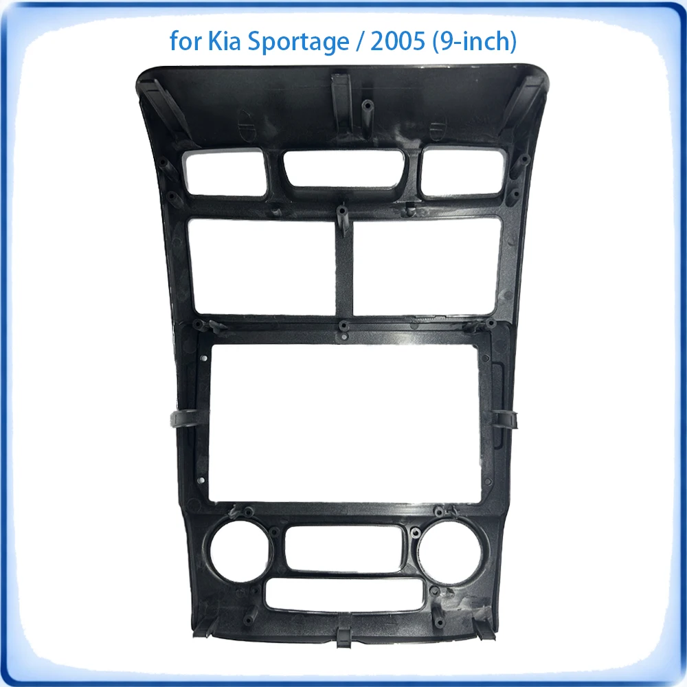Car Radio Fascia Frame For Kia Sportage 2005 9 inch Wiring Harness Power Cable Car Accessories Plug & Play