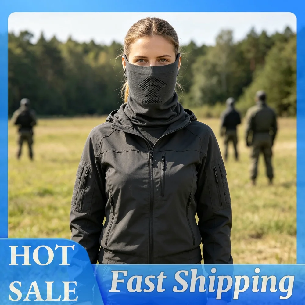 Breathable Airsoft Face Masks Airsoft Face Guard Headgear Elastic Tacticals Halt Face Masks for Huntings Sport Cycling