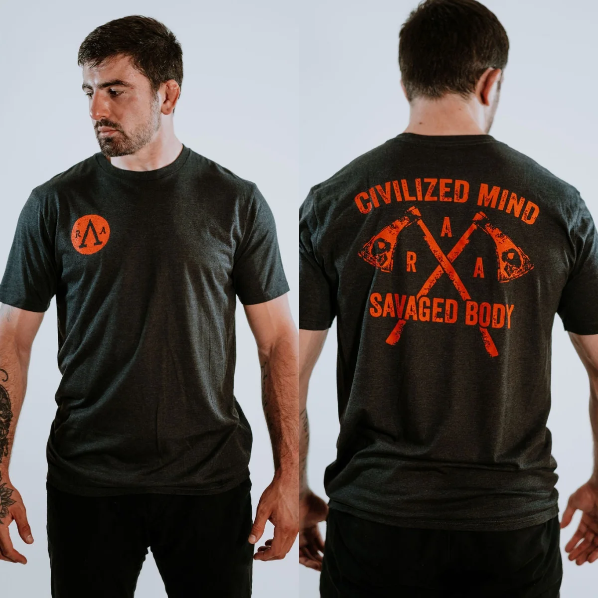 2026 Civilized Mind Patriotic Men Shirt Tactician Graphic Cotton Tee Printing High-end Luxury Unisex Style Both of Men and Women