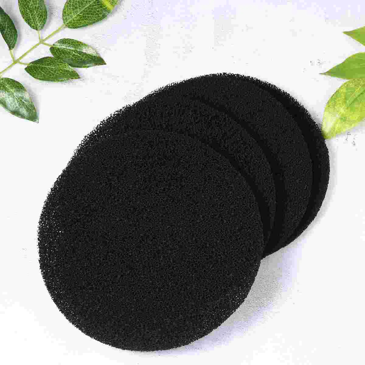 

12 Pcs Strainer Activated Carbon Filter Smoke Absorber Deodorant Black Replacement