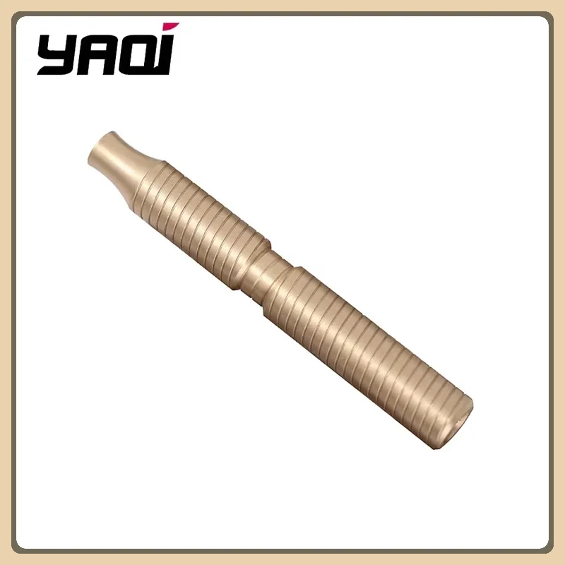 

Ручка бритвы из твердой латуни YAQI 88 мм, безопасная ручка бритвы для мужчин