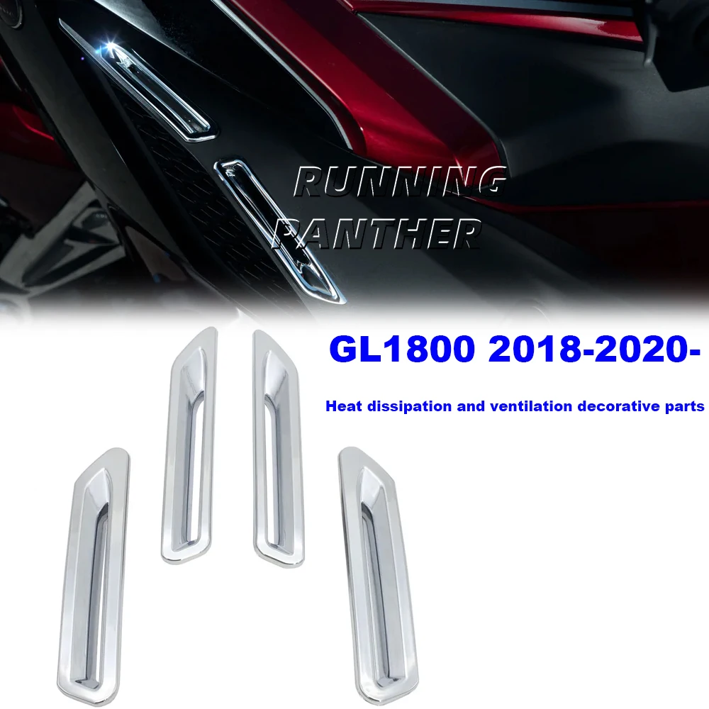 

Motorcycle Radiator Slot Trim air Radiator vent Trim For HONDA Golden Wing GL1800 GL 1800 2018 2019 2020