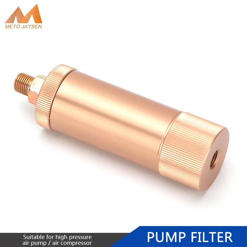 High-Pressure Pump Filter M10x1 Thread 40Mpa 400Bar 6000Psi Air Filtering Water-Oil Separator Air Compressor Filtering Element