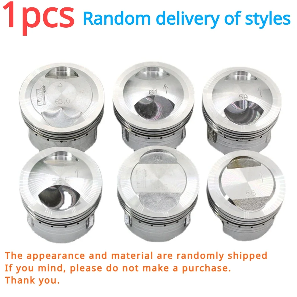 1set for Gy6 125 Cbf150 CB400 YBR125 CBR954 CBR1000 Pistons, Piston Rings Modified Oil Groove Piston Boring Cylinder Motorcycle