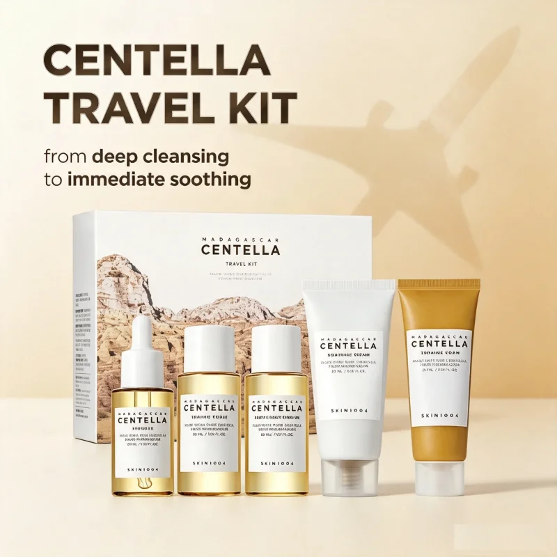 Kit de Viaje Coreano de Centel - Luxury Skincare Korea reseña y precio