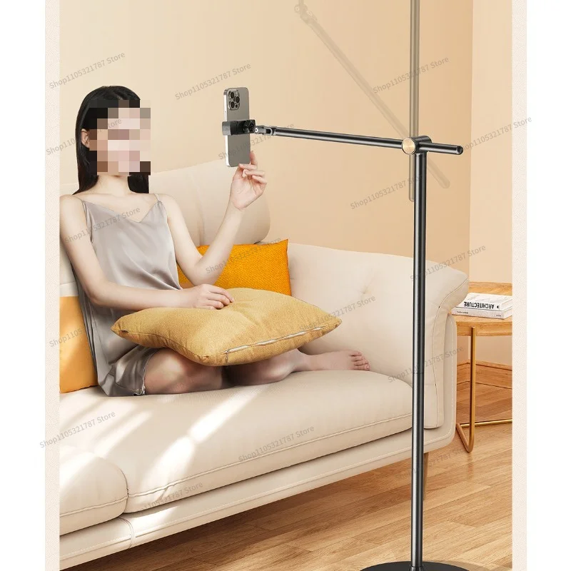 For New Live Broadcast Mobile Phone Holder, Special Support Frame for Overhead Shooting and Video Recording, Retractable Food