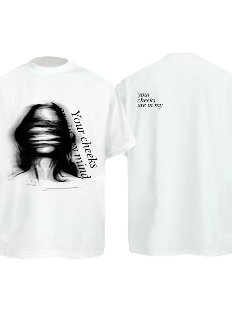 

Dehz American Vintage Vintage Portrait 300g Heavy Cotton Tee Summer New Conley Direct Injection Top T-shirt Summer 2025 New