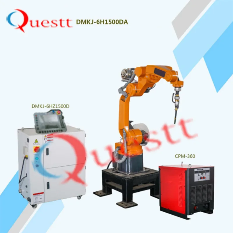 Laser Robot Arm Laser Welding System Automatic Welding Equipments  MIG MAG Welding Working Groups