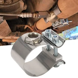 Clamp On Wideband Sensor Bung Adapter Adjustable Stainless Steel Oxygen Sensor Bung Adapter For Engine Exhaust Pipe