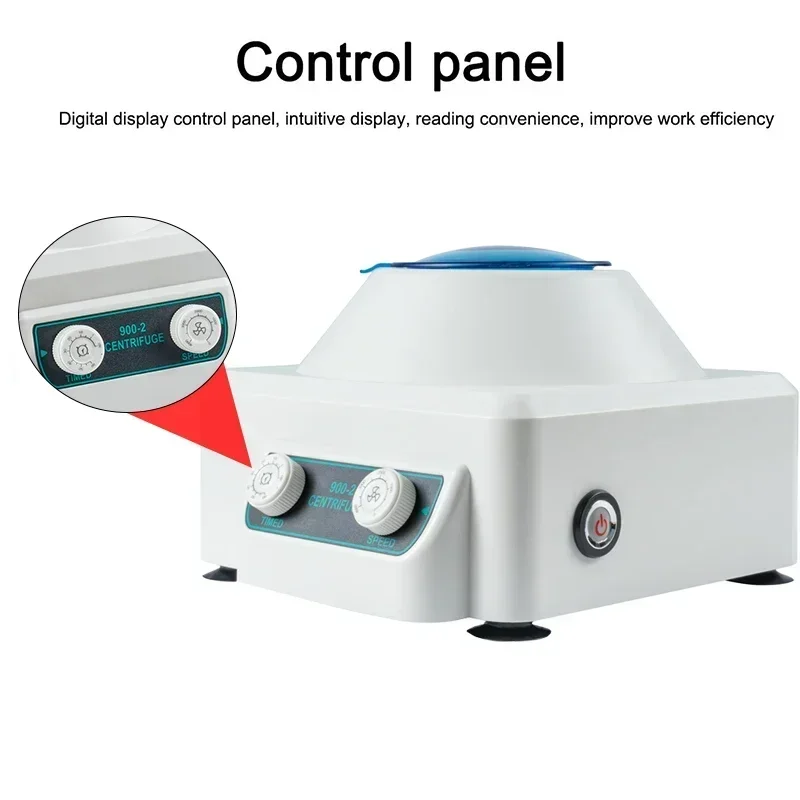 

4000rpm Electric Laboratory Plasma Centrifuge Medical machine PRP Isolate Serum With 6*20mL Centrifuge Tube 900-2 Low-Speed