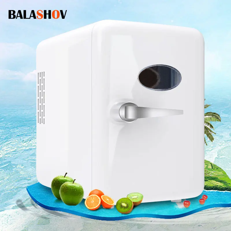 4L Mini Multifunction Refrigerator Cosmetics Mask Beverage Dormitory Refrigerators Cooler Warmer Beauty  Fridge for Car Home