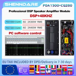 ShennDare PDA1300+CQ260 DSP Audio Speaker Module 2x400W 8OHM Active Speaker Amplifier Module Subwoofer Amplifier Board