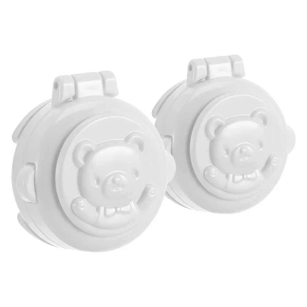 

2 шт. Защитные кнопки-замки для детей, незаменимые заглушки для кнопок запуска стиральных машин, защита от случайного включения бытовой техники для малышей