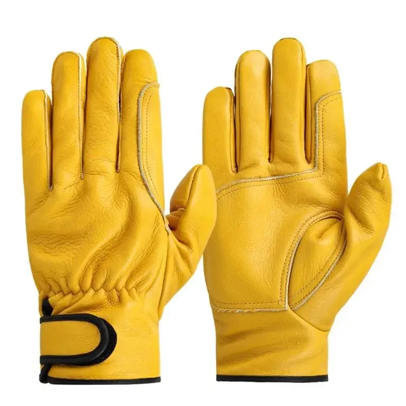 Gardening Gloves Thorn Proof Wear Resistant Non‑Slip Breathable Protective Work Gloves for Pruning Weeding Planting Yard Work