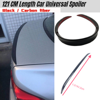 121 CM Length Car Universal Spoiler For Sedan For Mercedes Benz Accessories W204 W211 Audi A6 C7 BMW E92 E90 E46 G20 F30 Peu