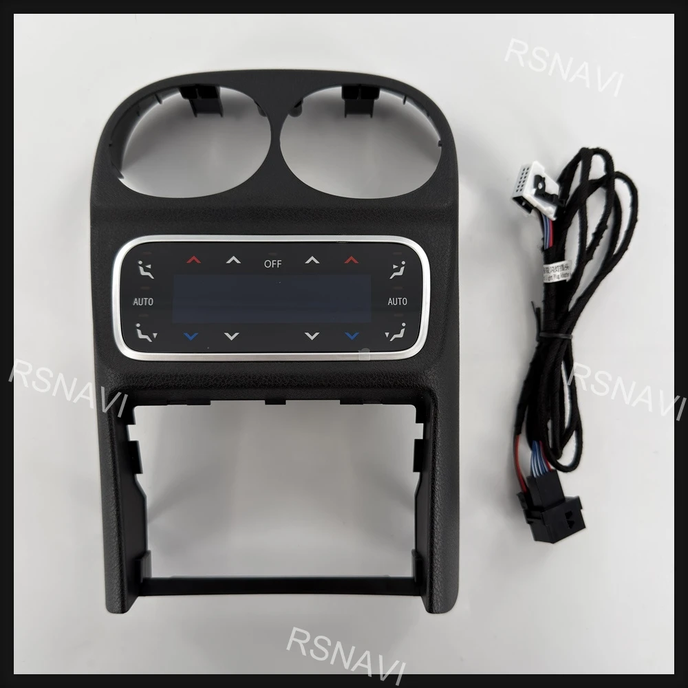 Rear Air Conditioning Control Panel for Mercedes-Benz C-Class W206 2022-2026 Vehicle Interior Center Console Trim Retrofit Parts