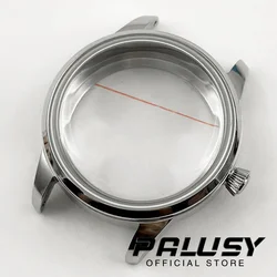 33MM Silver Ladies Women Cocktails Stainless Steel Watch Case Fit NH34 NH35 NH36 NH38 NH39 NH70 NH72 Movement