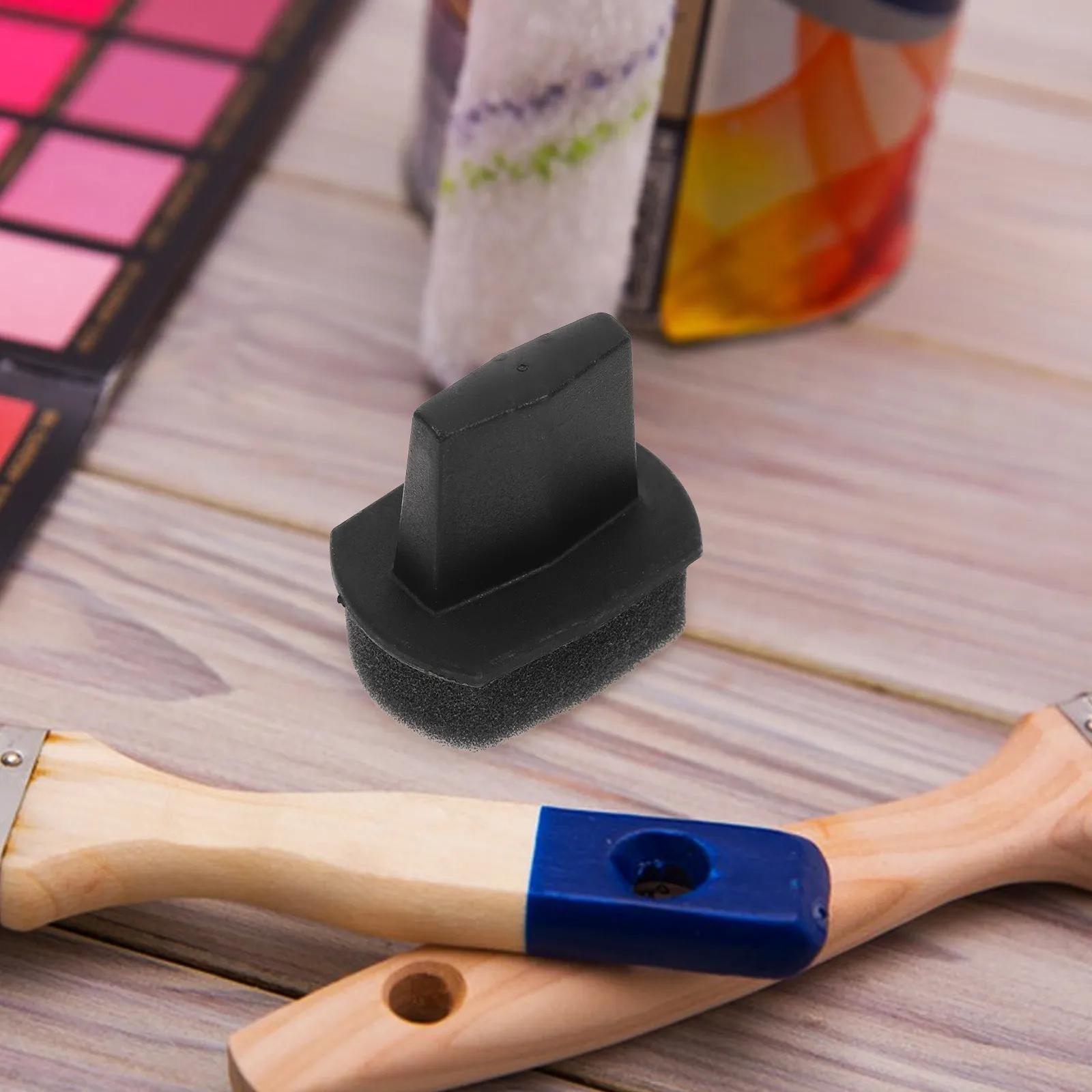 8Pcs Versatile Soft Sponge Brush for Shoe Painting Care Car Seat Renewal Jacket Sofa Refinishing Hand Application Tool